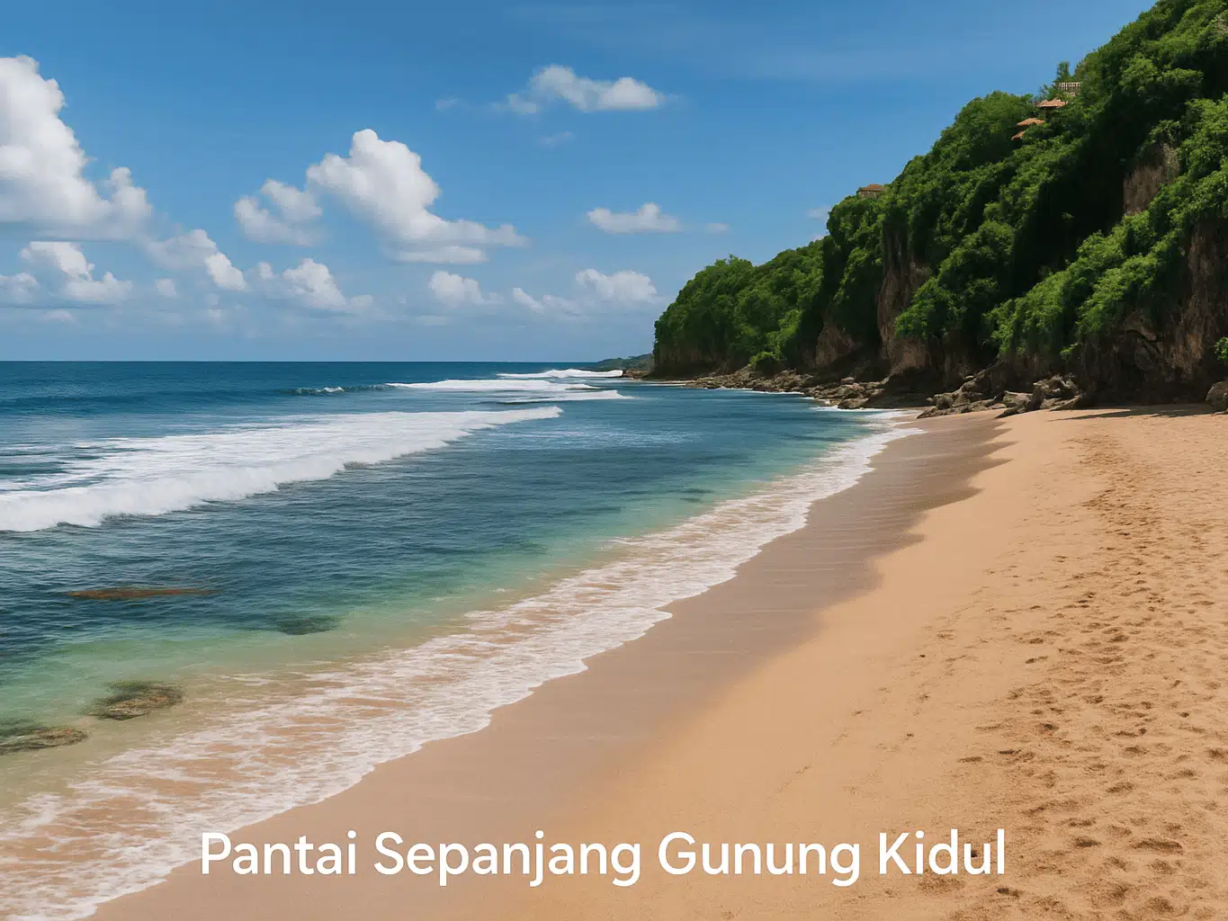 Pantai Sepanjang Gunung Kidul: Lokasi, Rute dan Daya Tariknya!
